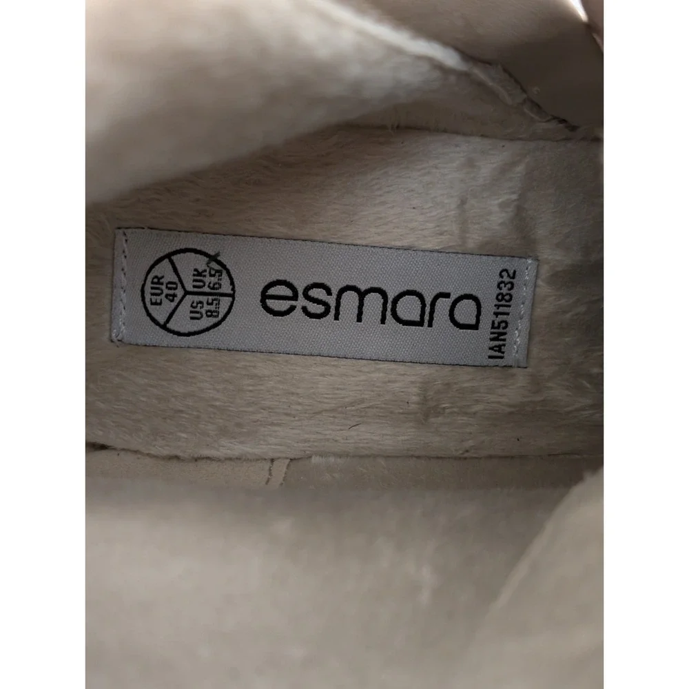 NEW Esmara Women's Tan‎ Fully Lined Ankle Boots Size 8.5